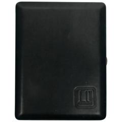 Dunhill Black Leather and Brass Cigarette Holder Case