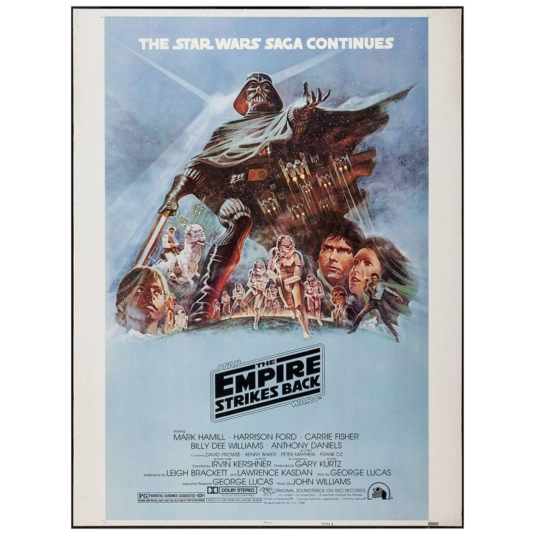 "The Empire Strikes Back" Film Poster, 1980