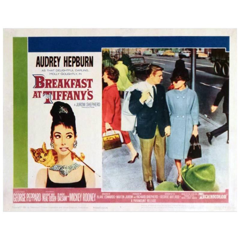 "Breakfast At Tiffany's" Film Poster, 1961 For Sale