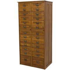 Stunning French Art Deco Haberdashery Cabinet, 1900s