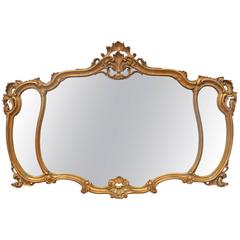 Louis XV Style Gilt Mirror