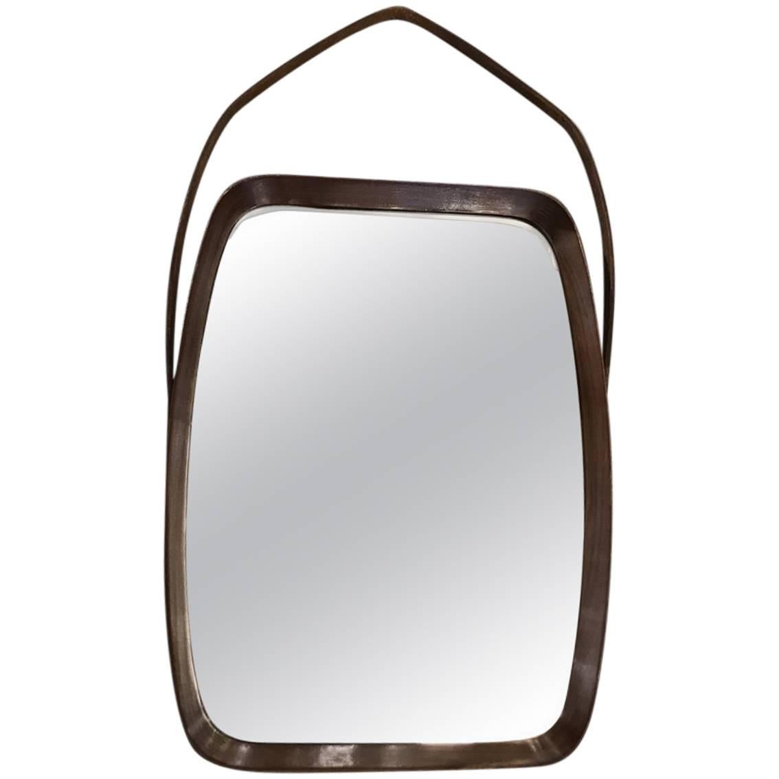 Beautiful Italian Mirror in the Taste of Paolo Buffa