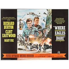 "Where Eagles Dare" Film Poster, 1968