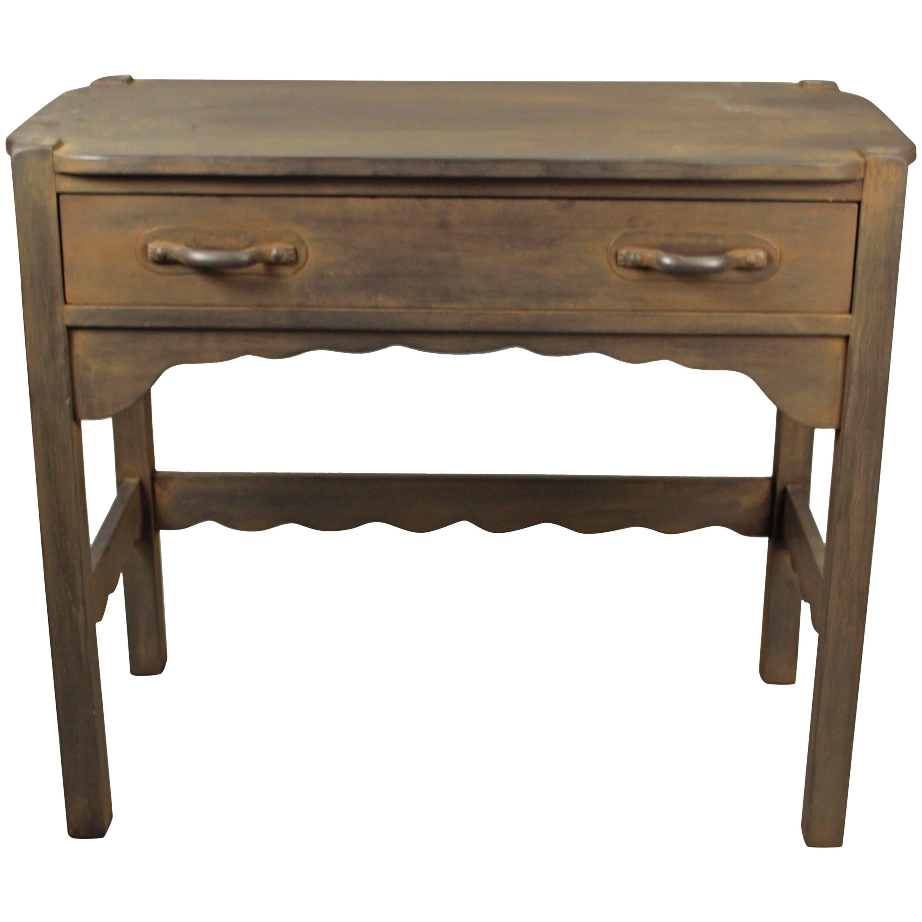 Monterey Side Table with One Drawer