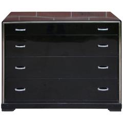 Norman Bel Geddes for Simmons Art Deco Machine Age Metal Dresser 1