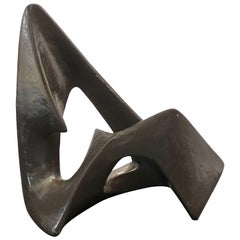 Abstract Modernist Ceramic Clay Sculpture by Winslow Anderson, 1941