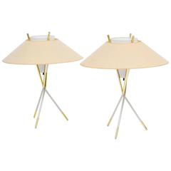 Gerald Thurston Table Lamps for Lightolier