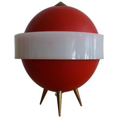 1950s Italian Stilux Saturn Lamp 5