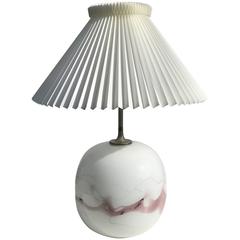 Glass Table Lamp by Michael Bang for Holmegaard 11