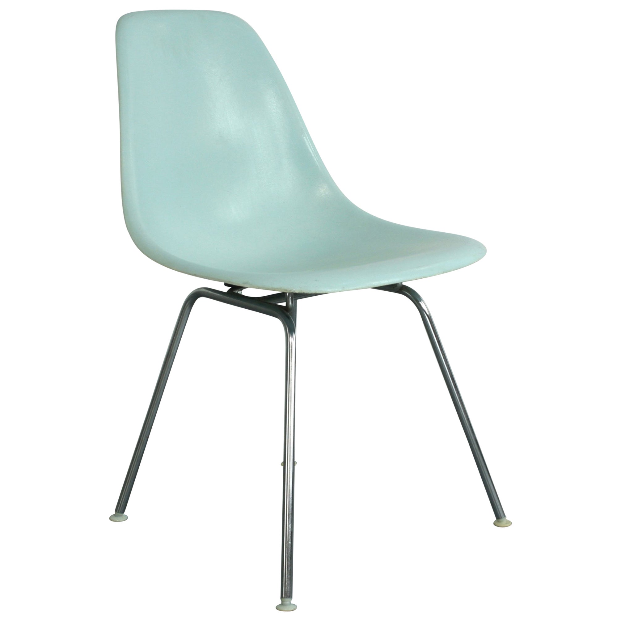 Eames Herman Miller Dark Brown Leather Soft Pad Group Chair Eames Herman Miller Dark Brown Leather Soft Pad Group Chair