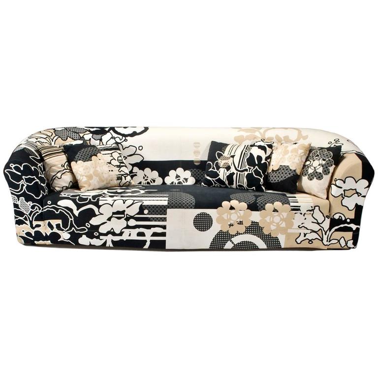 Print Sofa Designed By Marcel Wanders For Moroso At 1stdibs Print Sofa Designed By Marcel Wanders For Moroso
