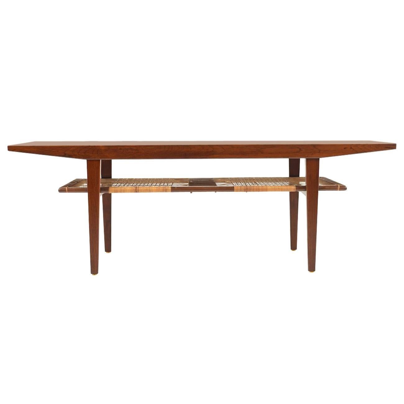 Fine Danish Rosewood Sofa Table, 1960s For Sale