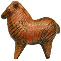Bitossi Horse Pottery Ceramic Italian Raymor Vintage, Mid-Century Animal Figure