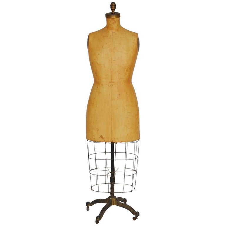 Bauman Ladies Model Dress Form Mannequin at 1stDibs