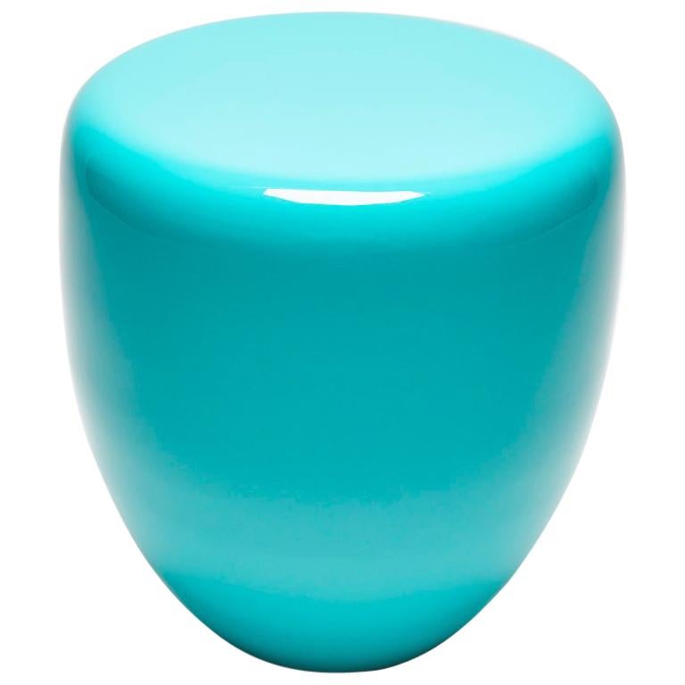 Side Table, Bohemian Blue DOT by Reda Amalou Design, 2017-Glossy or mate lacquer
