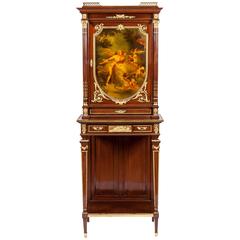 French 19th Century Vernis Martin Cabinet with Ormolu Mounts 4