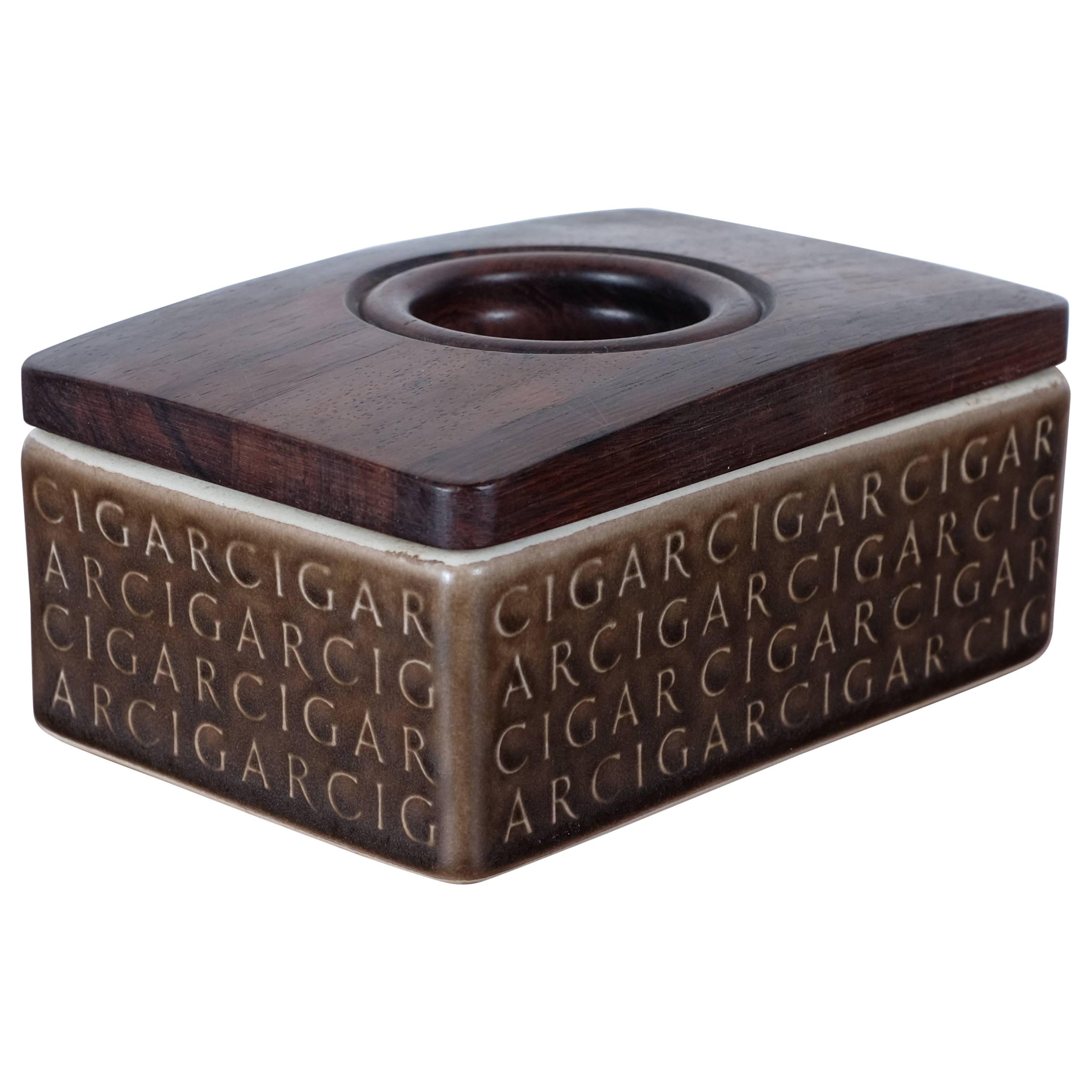 Jens Harald Quistgaard Cigar Box with Rosewood Lid