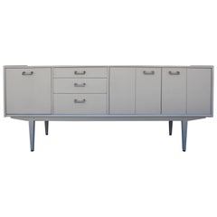 Modern Light Grey Danish Style Credenza or Sideboard Arne Vodder