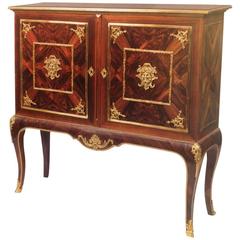 Style Louis XVI Cabinet Signed by Gouffé