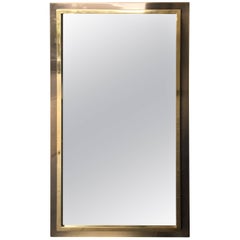 Belgo Chrome Brass Mirror