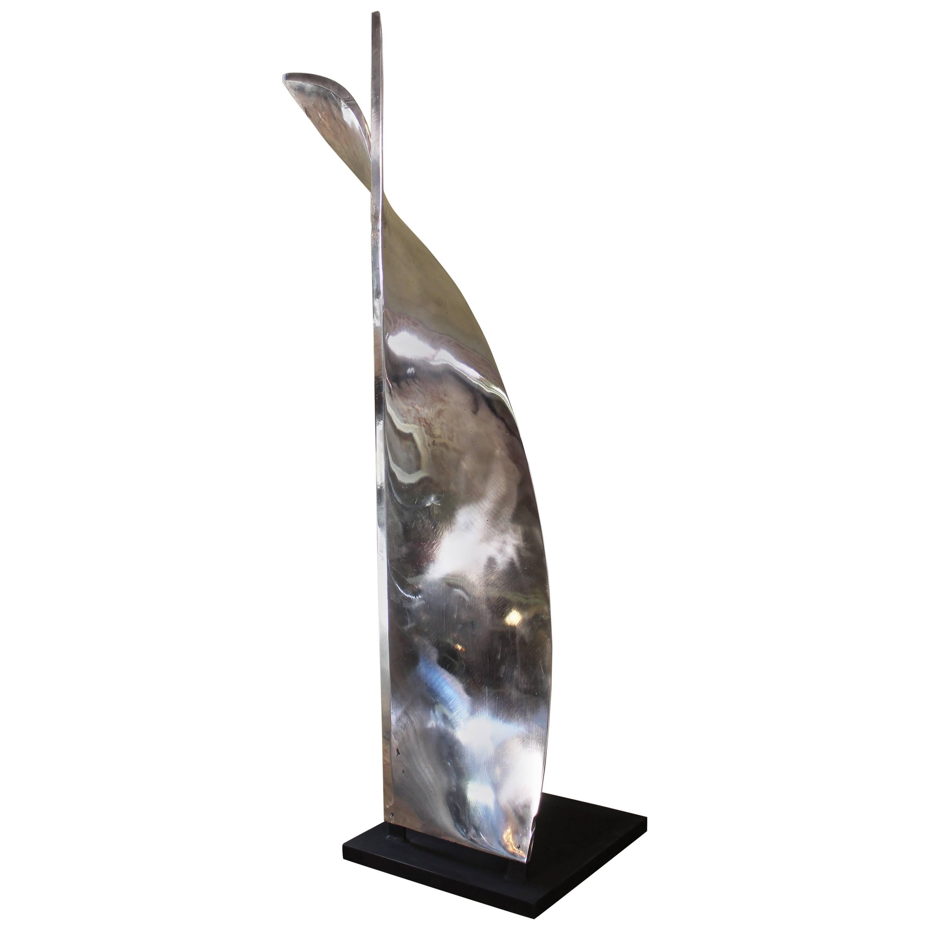 Aluminum Paper Mixing Blade Sculpture Model 1