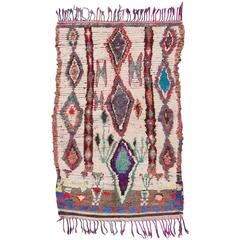 Vintage Moroccan Azilal Rug