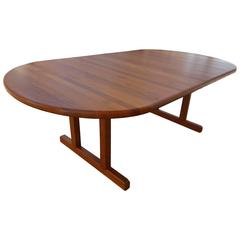 Superior Solid Teak Expanding Dining Table