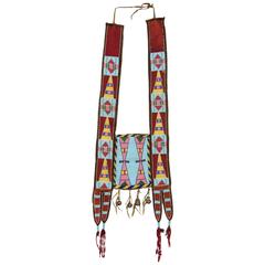 Classic Period Native American Martingale, Crow 'Plains Indian', circa 1870 10