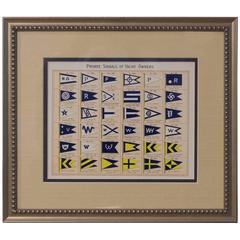 Framed Original Page from Lloyd's Register, No. 793 to 828 5