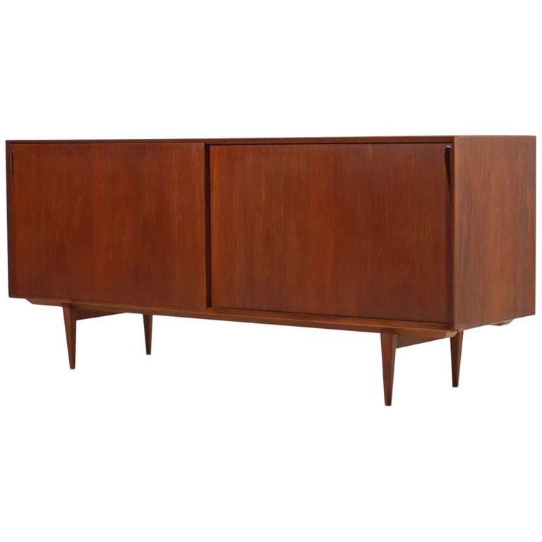 1960s, Teak Sideboard Herny Rosengren Hansen for Brande Mobler Danish Modern 1
