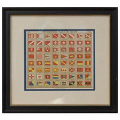 Framed Authentic Page from 1938 Lloyd's Register, No. 81 to 144 12