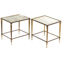 Elegant Pair of Side Tables by Jansen
