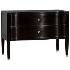 Rich Black Lacquered Traditional Chest