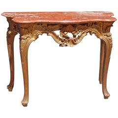Italian Rococo Console Table 5