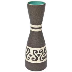 Austrian Glazed Mid Century Ceramic Vase or Vessel 5