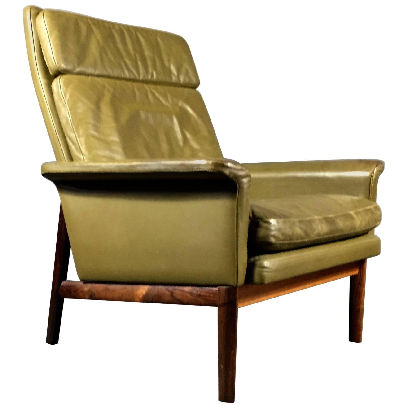 Finn Juhl "Jupiter" Lounge Chair for France & Søn, Denmark, 1960s