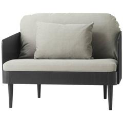 Septembre Armchair by Theresa Arns, Ash Veneer with Fabric or Leather, Quickship 8