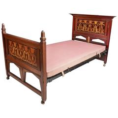 Antique Shapland and Petter. A stunning 4' Wide Bed