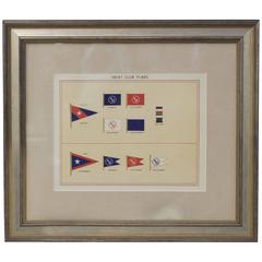 Framed Print of Private Signals of Yacht Owners