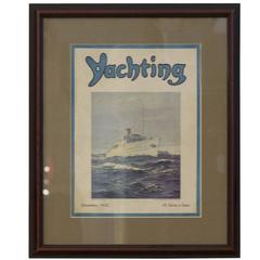 Authentic Cover from Yacthing Magazine, December 1932