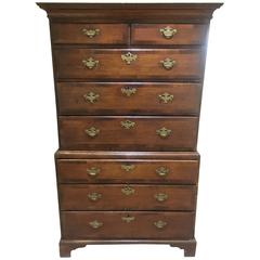18th Century English Chest on Chest 6