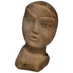 19th Century Native American Shaman's Doll Effigy Head 11