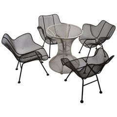 Five-Piece Woodard Sculptura Dining Set 5