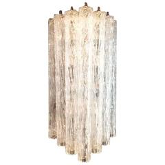 Large Murano Wall Lamp by Toni Zuccheri for Venini, 1960s 8