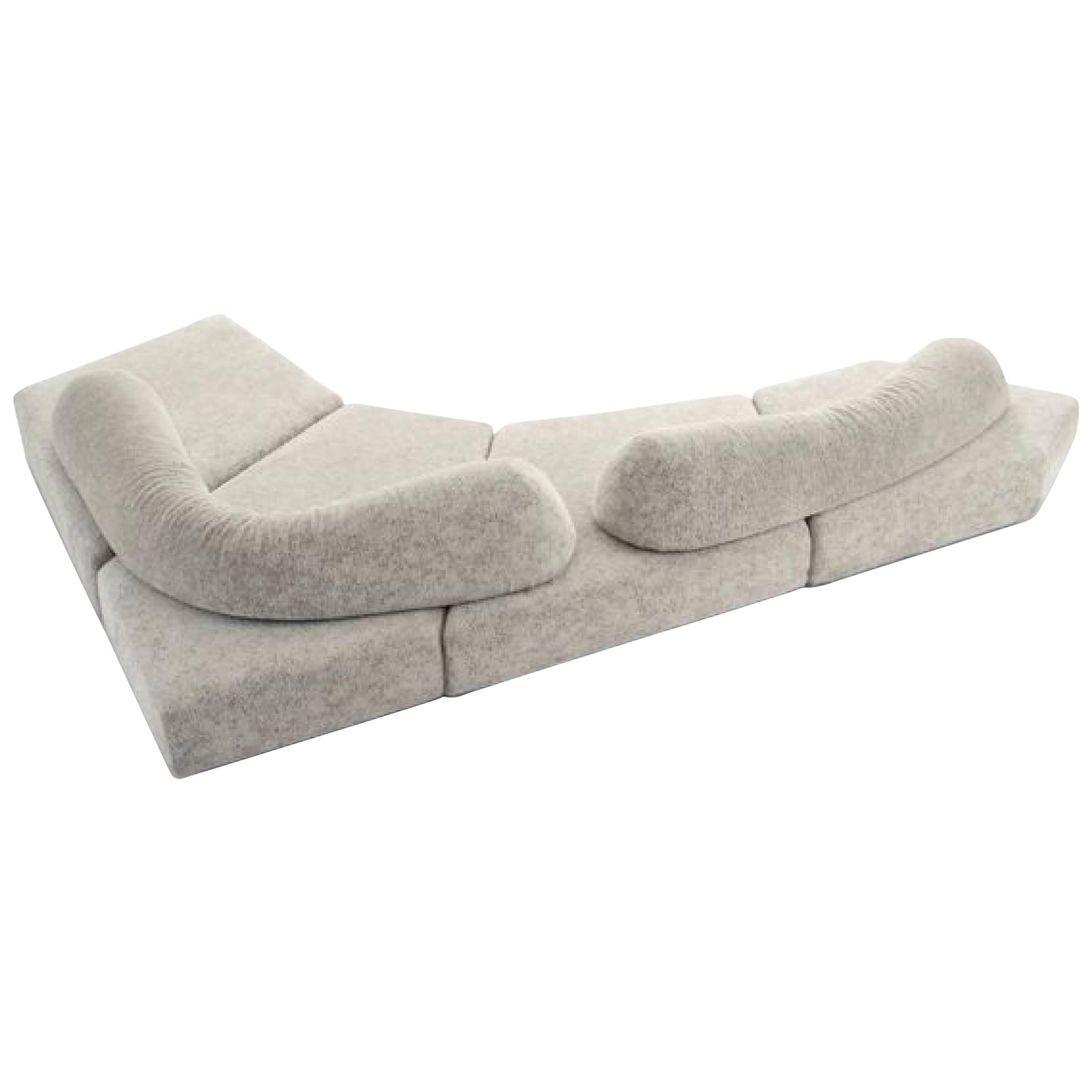 On the Rocks Modular/Sectional Sofa by Edra For Sale