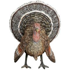 Very Unusual, Beautiful Coloured Cold Painted Vienna Bronze, Signed Bergmann Antique Very Unusual, Beautiful Coloured Cold Painted Vienna Bronze, Signed Bergmann