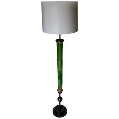Floor Lamp from Terracotta Downspout