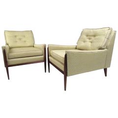 Stylish Pair of Paul McCobb Style Lounge Chairs 7