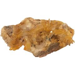 Large Orange Hued Crystal Specimen 4