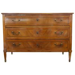 19th Century Walnut French Commode, circa 1830